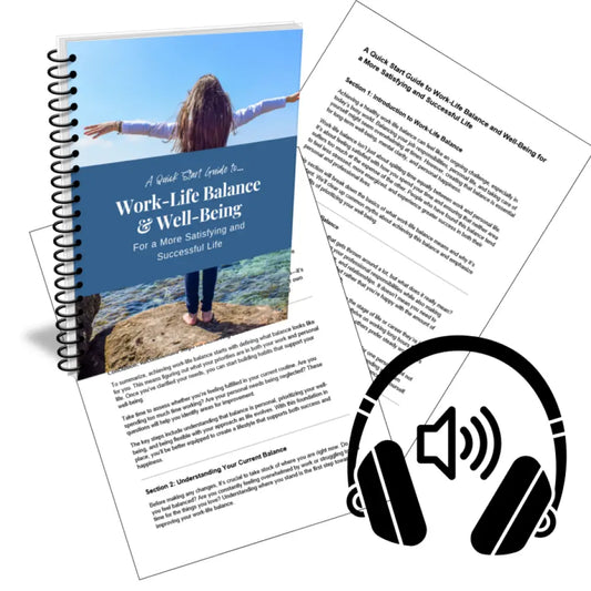 Work-Life Balance & Well-Being plr Course Report