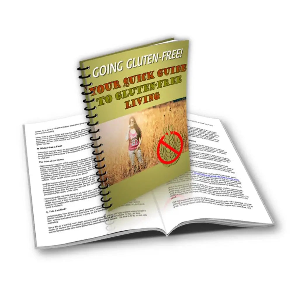 your quick guide to gluten free living plr