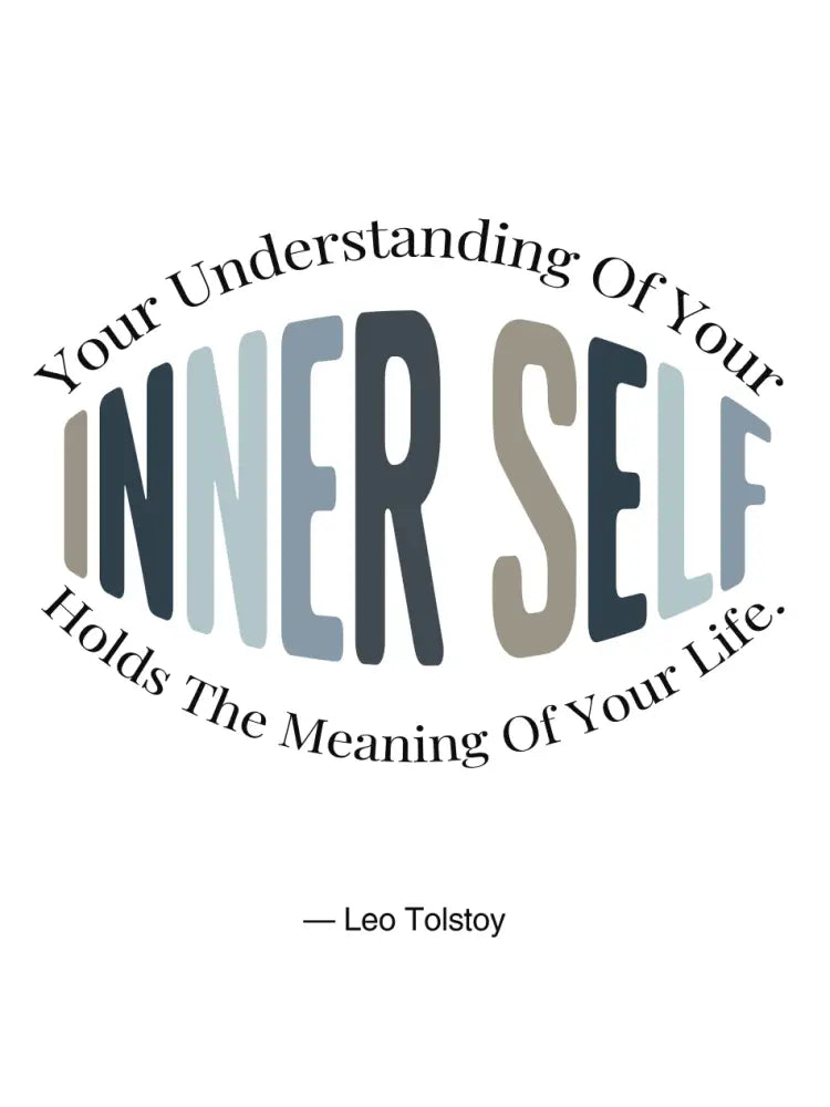 Your Understanding Of Your Inner Self PLR Poster Graphic